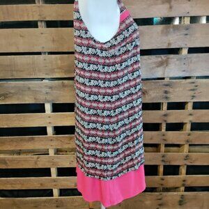 Pink & Black Sundress